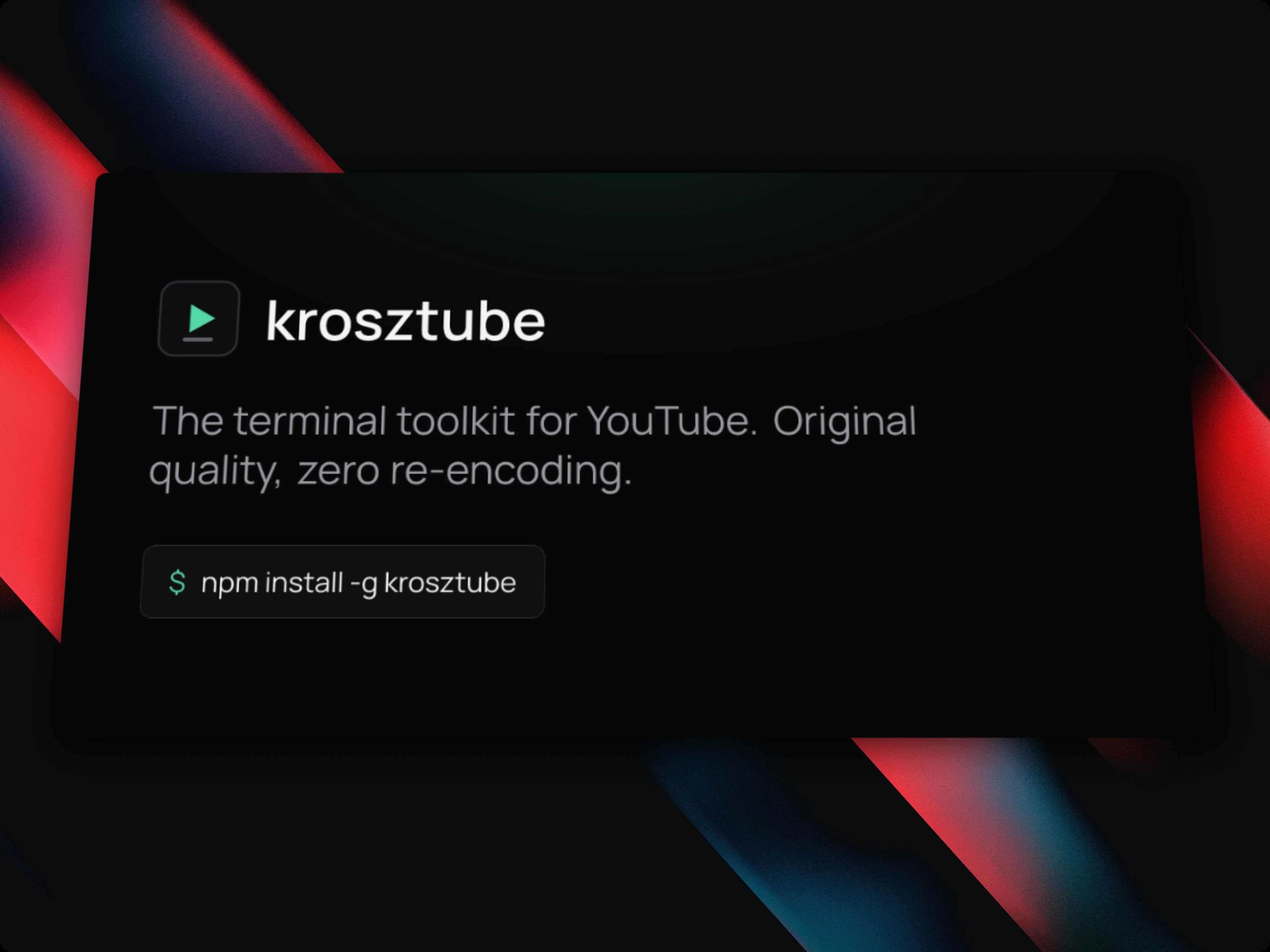 KroszTube
